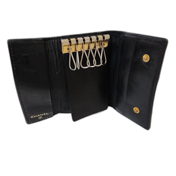 Chanel Black Key Case Holder - Picture 3 of 8